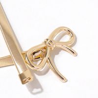 Lady Bow Knot Alloy Women's Chain Belts main image 3