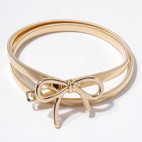 Lady Bow Knot Alloy Women's Chain Belts main image 5