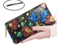 Women's Flower Pu Leather Zipper Wallets main image 1