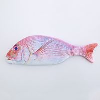 Fisch Oxford-stoff Gestrickte Stoffe Klasse Lernen Süß Mäppchen sku image 2