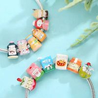 Cute Drink Sterling Silver Epoxy Jewelry Accessories main image 1
