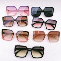 Ig Style Casual Geometric Pc Resin Square Full Frame Women's Sunglasses main image 6