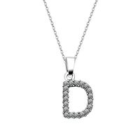 Style Simple Lettre Alliage Incruster Strass Femmes Pendentif sku image 4