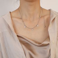 Ig Style Round Stainless Steel Necklace main image 6