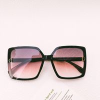 Ig-stil Lässig Geometrisch Pc Harz Quadrat Vollbild Sonnenbrille Der Frauen sku image 2