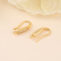 1 Pair Copper Zircon Geometric Simple Style sku image 1