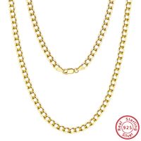Simple Style Geometric Sterling Silver Plating 14k Gold Plated White Gold Plated Necklace sku image 11