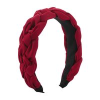 Women's Simple Style Solid Color Cloth Hair Band sku image 3