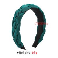 Women's Simple Style Solid Color Cloth Hair Band main image 2