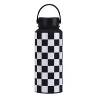 Retro Flower Stainless Steel Thermos Cup 1 Piece sku image 74