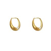 Wholesale Jewelry French Style Classic Style Oval Alloy Earrings main image 2