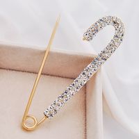 Glam Cute Luxurious Solid Color Alloy Plating Inlay Rhinestones Women's Brooches 1 Piece main image 7