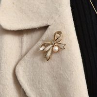 Elegant Luxurious Bow Knot Alloy Inlay Rhinestones Women's Sweater Chain main image 6