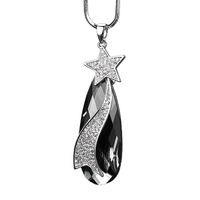 Estilo Simple Estrella Aleación Cobre Embutido Diamantes De Imitación Mujeres Collar Largo main image 5