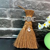 Car Witch Mini Brown Broom Exquisite Pendant Accessories sku image 13
