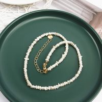 Simple Style Geometric Alloy Freshwater Pearl Necklace main image 3