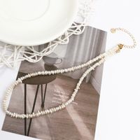Simple Style Geometric Alloy Freshwater Pearl Necklace main image 4