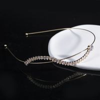 Women's Simple Style Solid Color Metal Hair Band main image 3