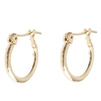 1 Pair Simple Style Oval Plating Alloy Earrings main image 4