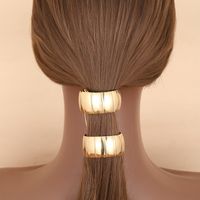 Women's Simple Style Geometric Metal Plating Hair Tie main image 3