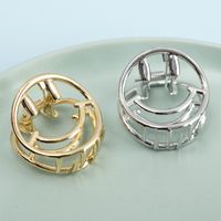 Women's Simple Style Solid Color Metal Plating Hair Clip main image 1