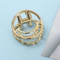 Women's Simple Style Solid Color Metal Plating Hair Clip main image 5