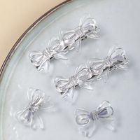 Women's Simple Style Bow Knot Alloy Plastic Hair Clip main image 1