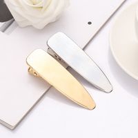 Women's Simple Style Triangle Alloy Plating Hair Clip main image 1