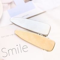 Women's Simple Style Triangle Alloy Plating Hair Clip main image 3