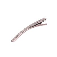 Women's Simple Style Solid Color Rhinestone Plating Hair Clip main image 5