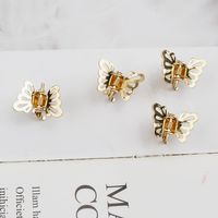 Women's Simple Style Butterfly Metal Plating Hair Claws main image 3
