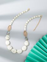 Lässig Einfacher Stil Geometrisch Künstlicher Kristall Kunstharz Perlen Frau Halskette sku image 3