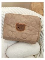 Cute Animal Polyester Square Makeup Bags sku image 4
