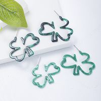 1 Pair Simple Style Flower Acetic Acid Ear Studs main image 6