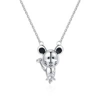 Original Design Animal Sterling Silver Plating White Gold Plated Pendant Necklace main image 6