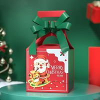 Christmas Fashion Santa Claus Letter Elk White Cardboard Festival Gift Wrapping Supplies 1 Piece sku image 3