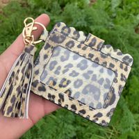 Women's Snakeskin Leopard Pu Leather Flip Cover Card Holders sku image 38