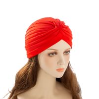 Women's Basic Solid Color Eaveless Beanie Hat sku image 1