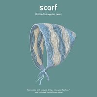 Classic Style Flower Knit Crochet Lace Scarf sku image 44
