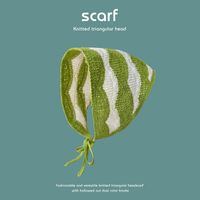 Classic Style Flower Knit Crochet Lace Scarf sku image 45
