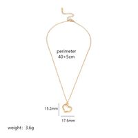Stainless Steel 18K Gold Plated IG Style Enamel Plating Star Moon Heart Shape Pendant Necklace sku image 2