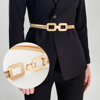 Elegant Simple Style Geometric Alloy Women's Chain Belts main image 1