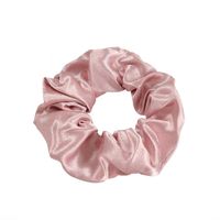 Retro Silk Satin Large Solid Color Hair Scrunchies Wholesale Nihaojewelry sku image 13