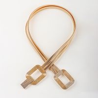 Elegant Simple Style Geometric Alloy Women's Chain Belts main image 4