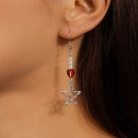 1 Pair Romantic Star Zinc Alloy Drop Earrings main image 1