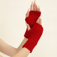 Women's Simple Style Classic Style Solid Color Gloves 1 Pair sku image 2