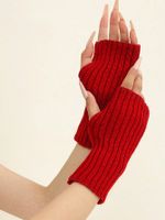 Frau Einfacher Stil Klassischer Stil Einfarbig Handschuhe 1 Paar main image 7