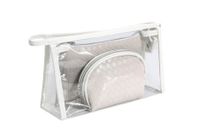Women's Small Pvc Gradient Color Basic Square Zipper Cosmetic Bag Bag Sets Wash Bag sku image 5