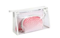 Frau Klein Pvc Farbverlauf Basic Quadrat Reißverschluss Kosmetiktasche Taschen-sets Wäschesack sku image 6