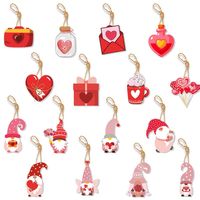 Valentine's Day Cute Heart Shape Paper Party Festival Hanging Ornaments main image 1